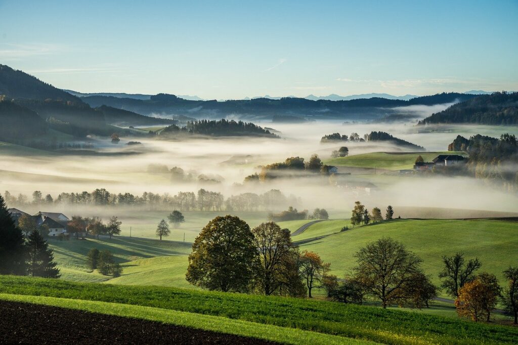 Kulturlandschaft im Mühlviertel