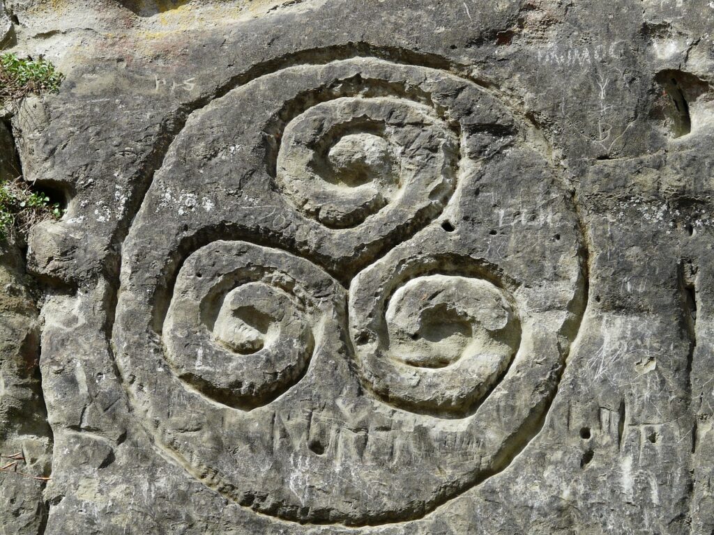 Zeichen im Fels
